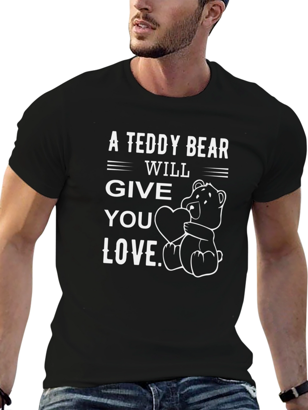 Teddy Bear Love Graphic T-Shirt