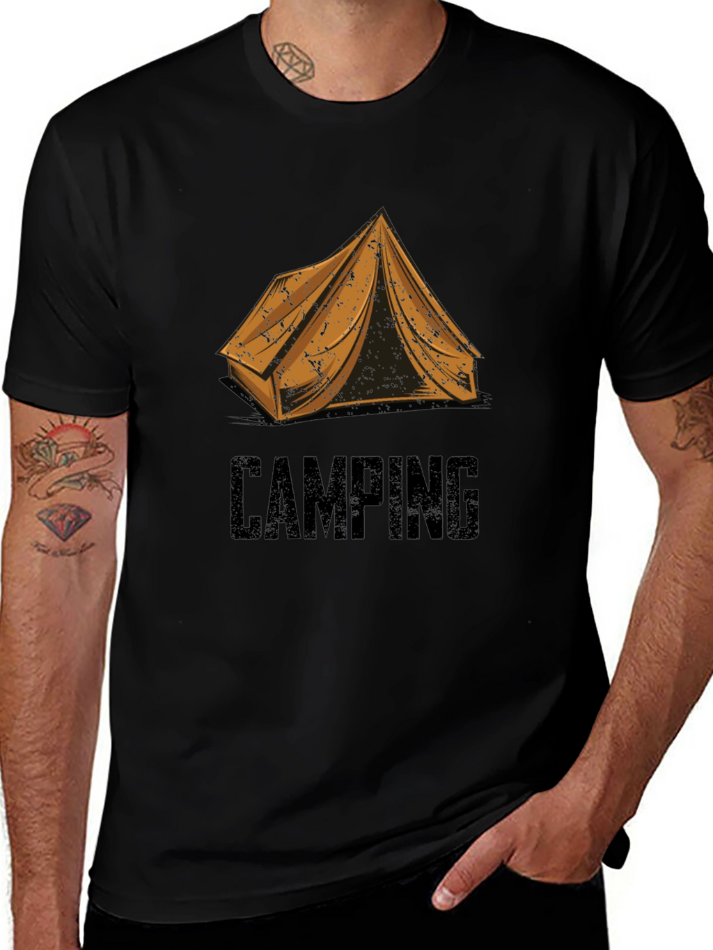 Camping Adventure T-Shirt - Outdoor Explorer Tee