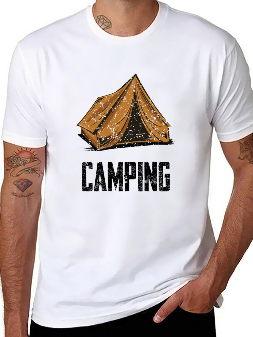 Camping Adventure T-Shirt - Outdoor Explorer Tee