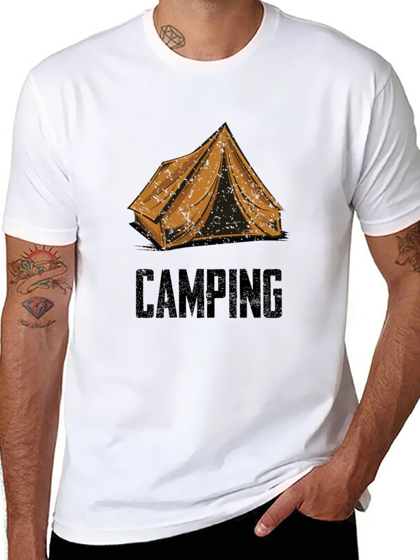 Camping Adventure T-Shirt - Outdoor Explorer Tee