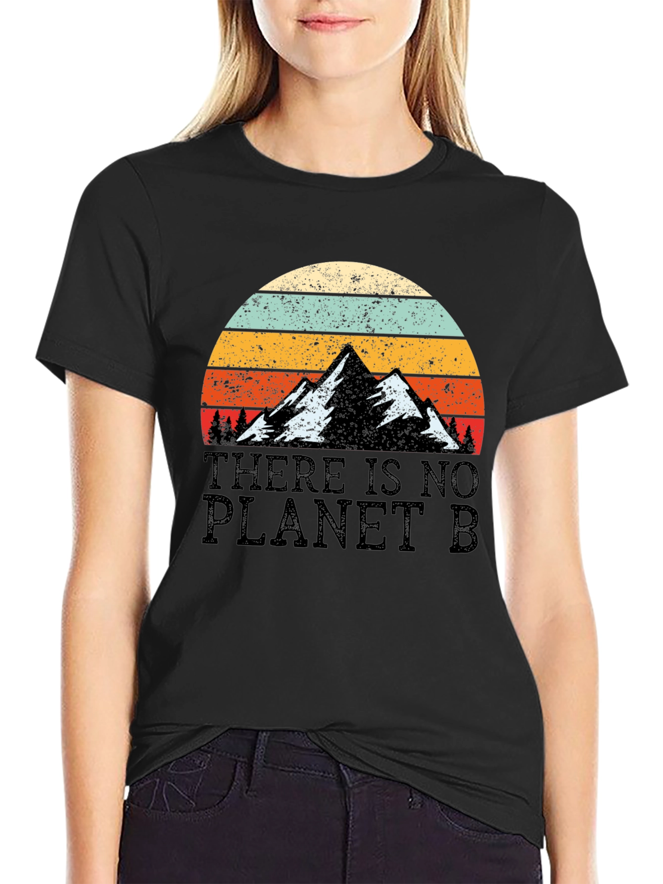 No Planet B Graphic Tee - Eco-Friendly Design