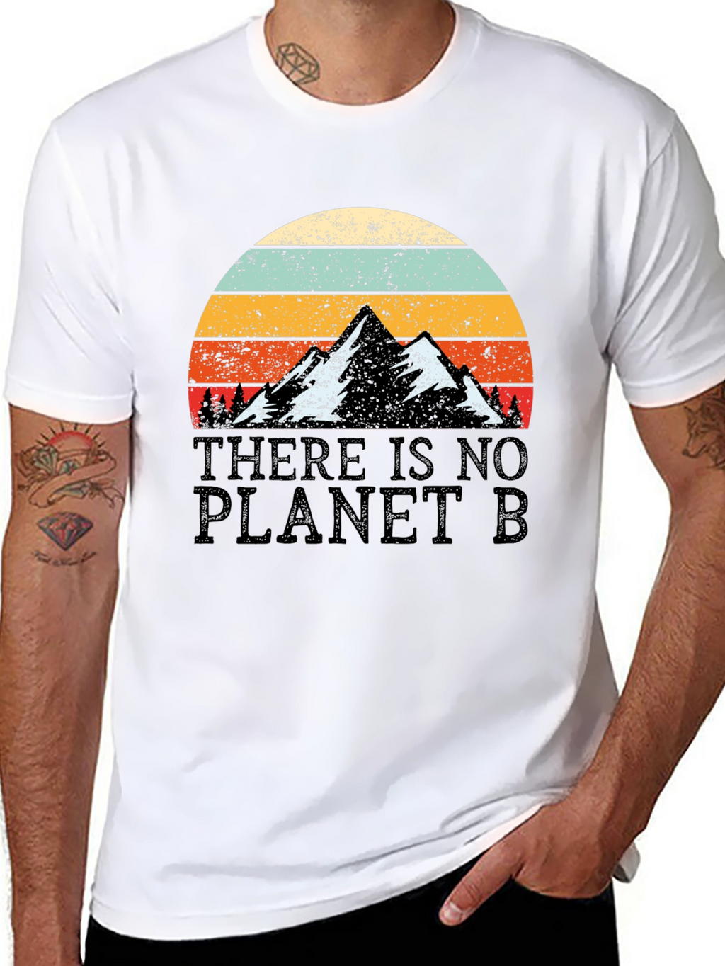 No Planet B Graphic Tee - Eco-Friendly Design