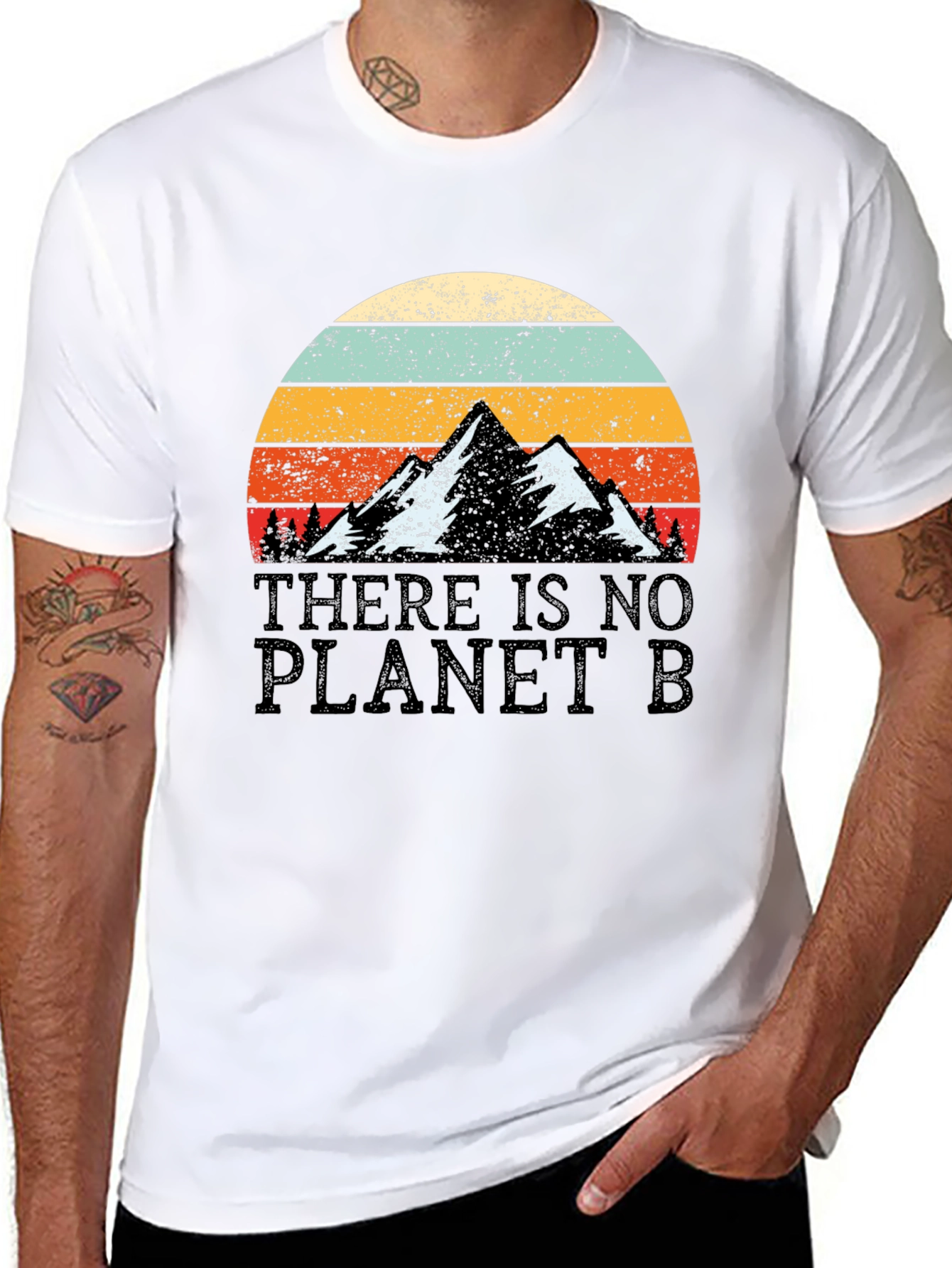 No Planet B Graphic Tee - Eco-Friendly Design