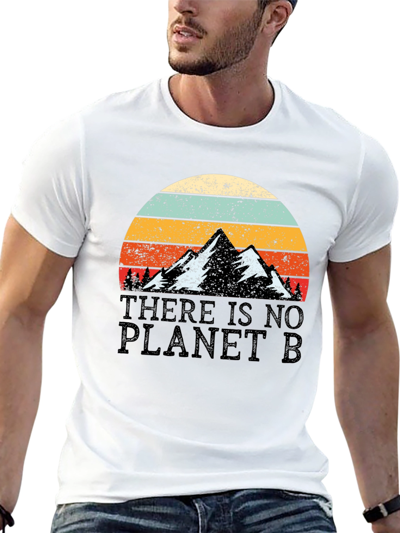 No Planet B Graphic Tee - Eco-Friendly Design