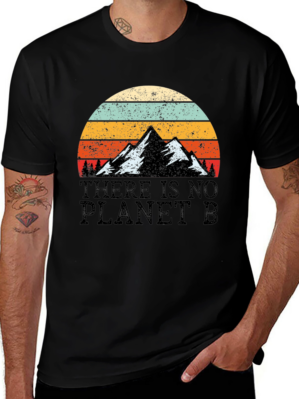 No Planet B Graphic Tee - Eco-Friendly Design