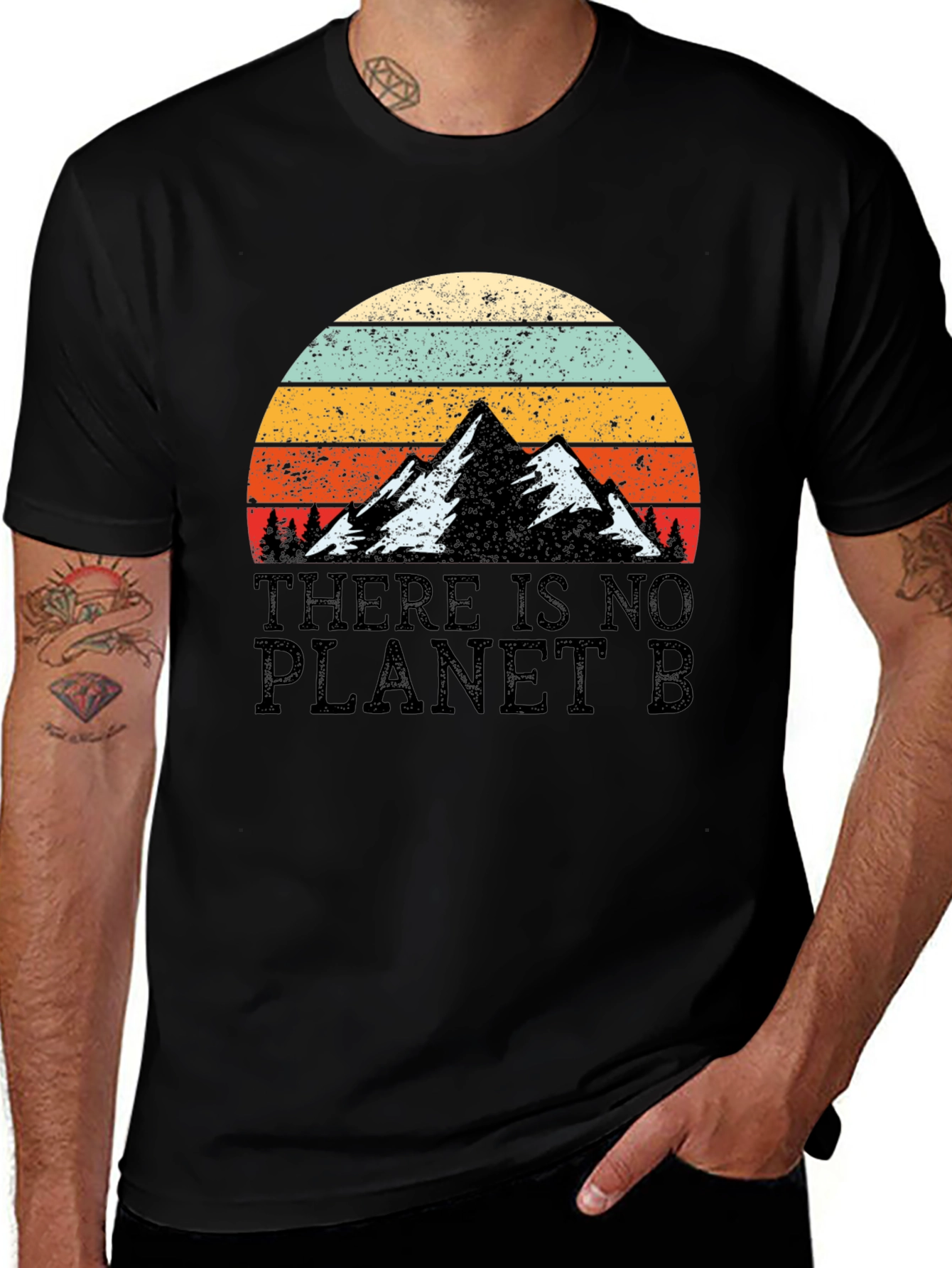 No Planet B Graphic Tee - Eco-Friendly Design