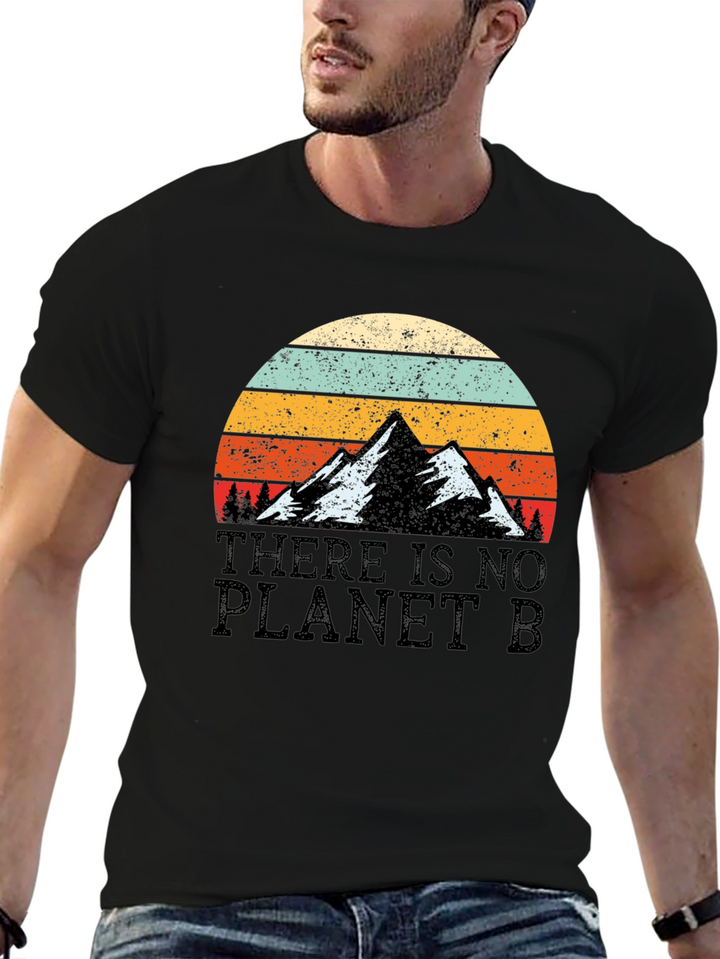 No Planet B Graphic Tee - Eco-Friendly Design