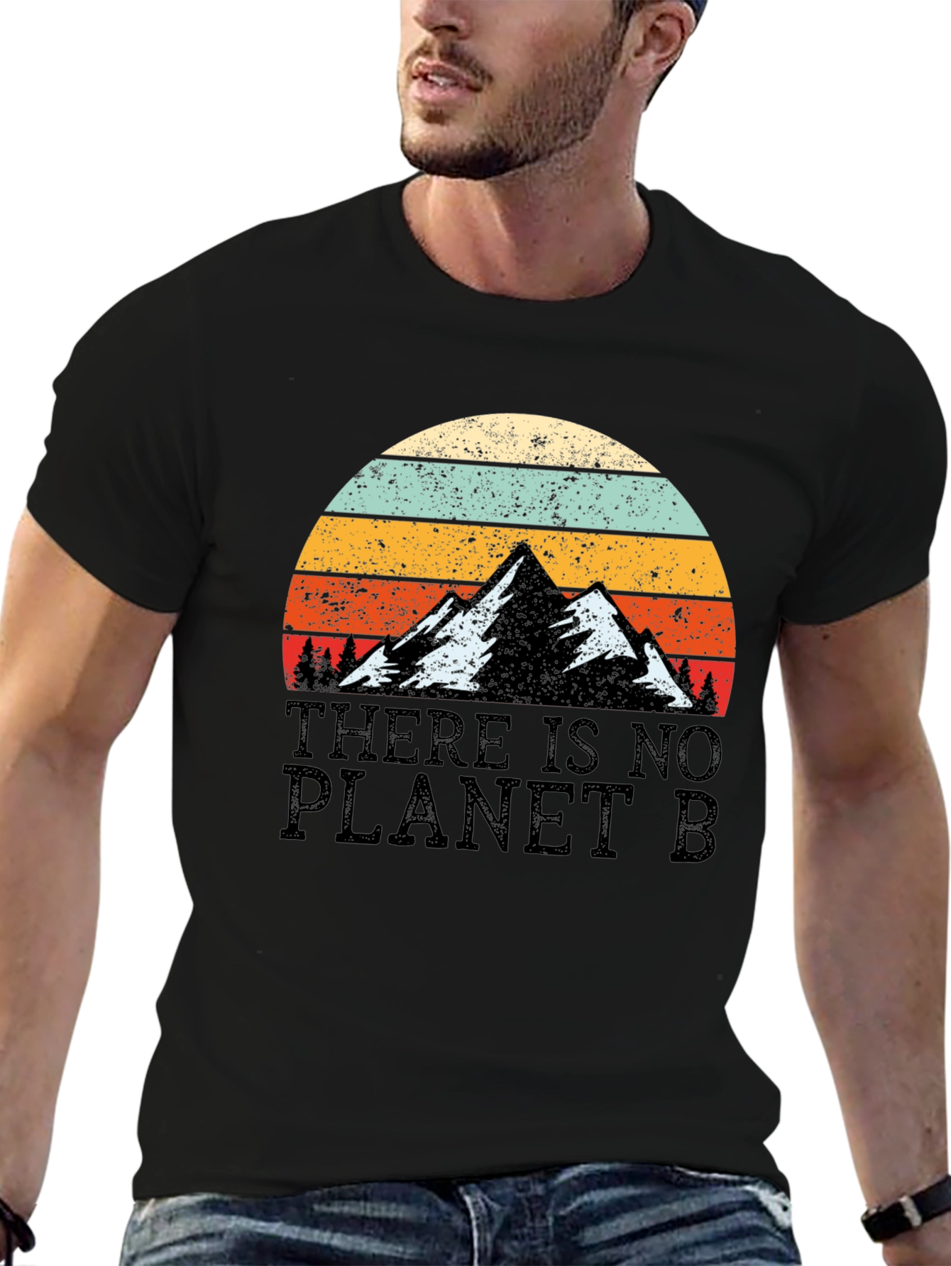 No Planet B Graphic Tee - Eco-Friendly Design