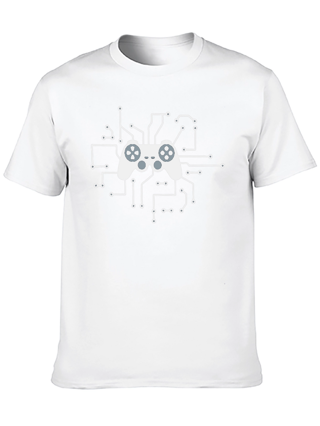Gamer Circuit Board T-Shirt - Cool Graphic Tee