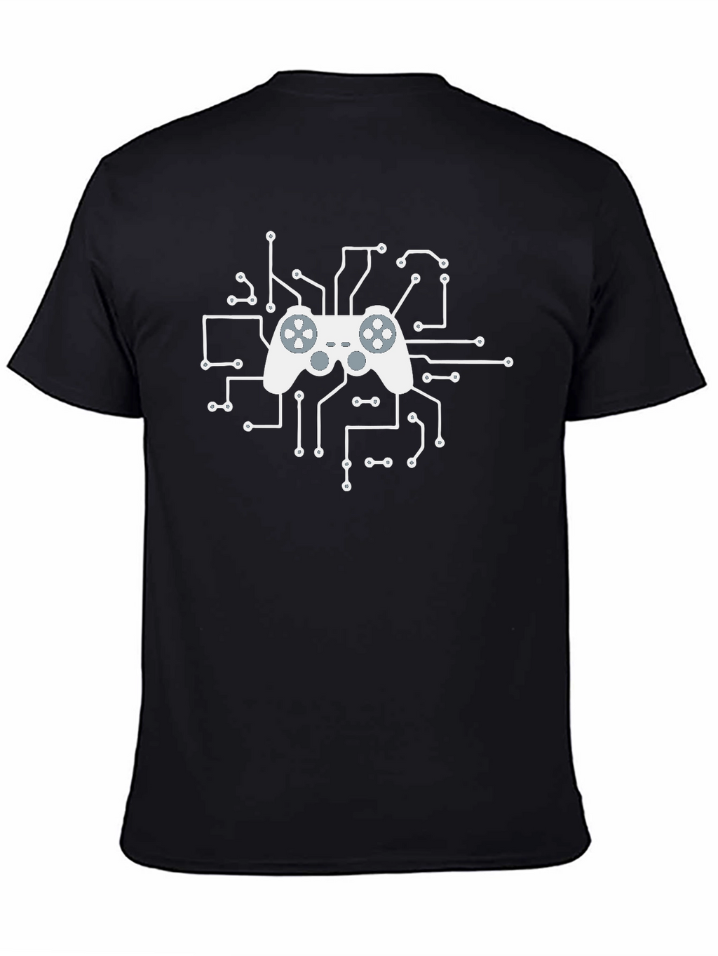 Gamer Circuit Board T-Shirt - Cool Graphic Tee