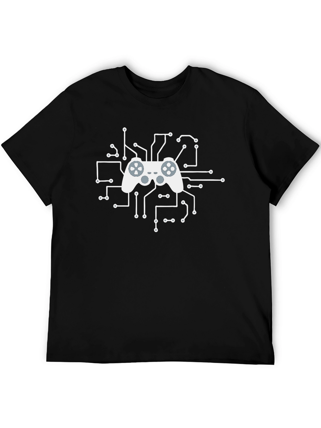 Gamer Circuit Board T-Shirt - Cool Graphic Tee