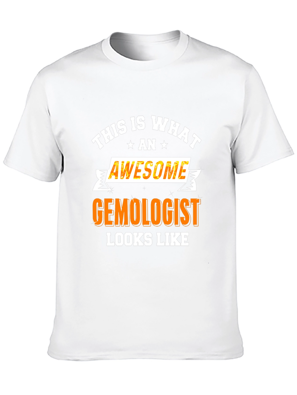 Awesome Gemologist Graphic Tee - Black