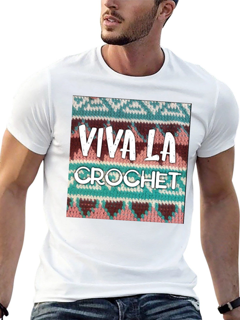 Viva La Crochet Graphic T-Shirt