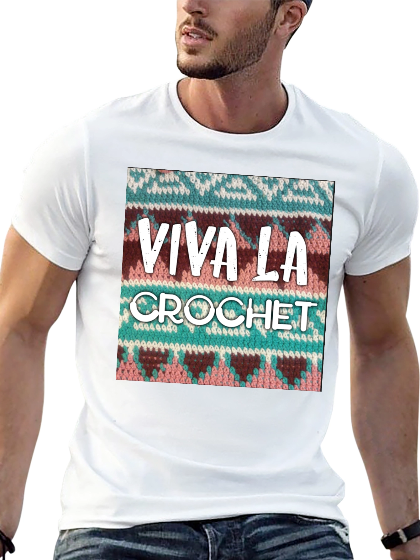 Viva La Crochet Graphic T-Shirt