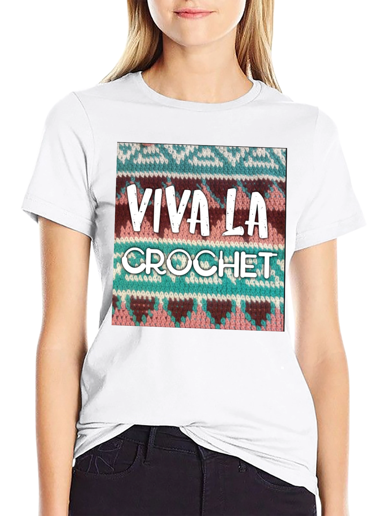 Viva La Crochet Graphic T-Shirt