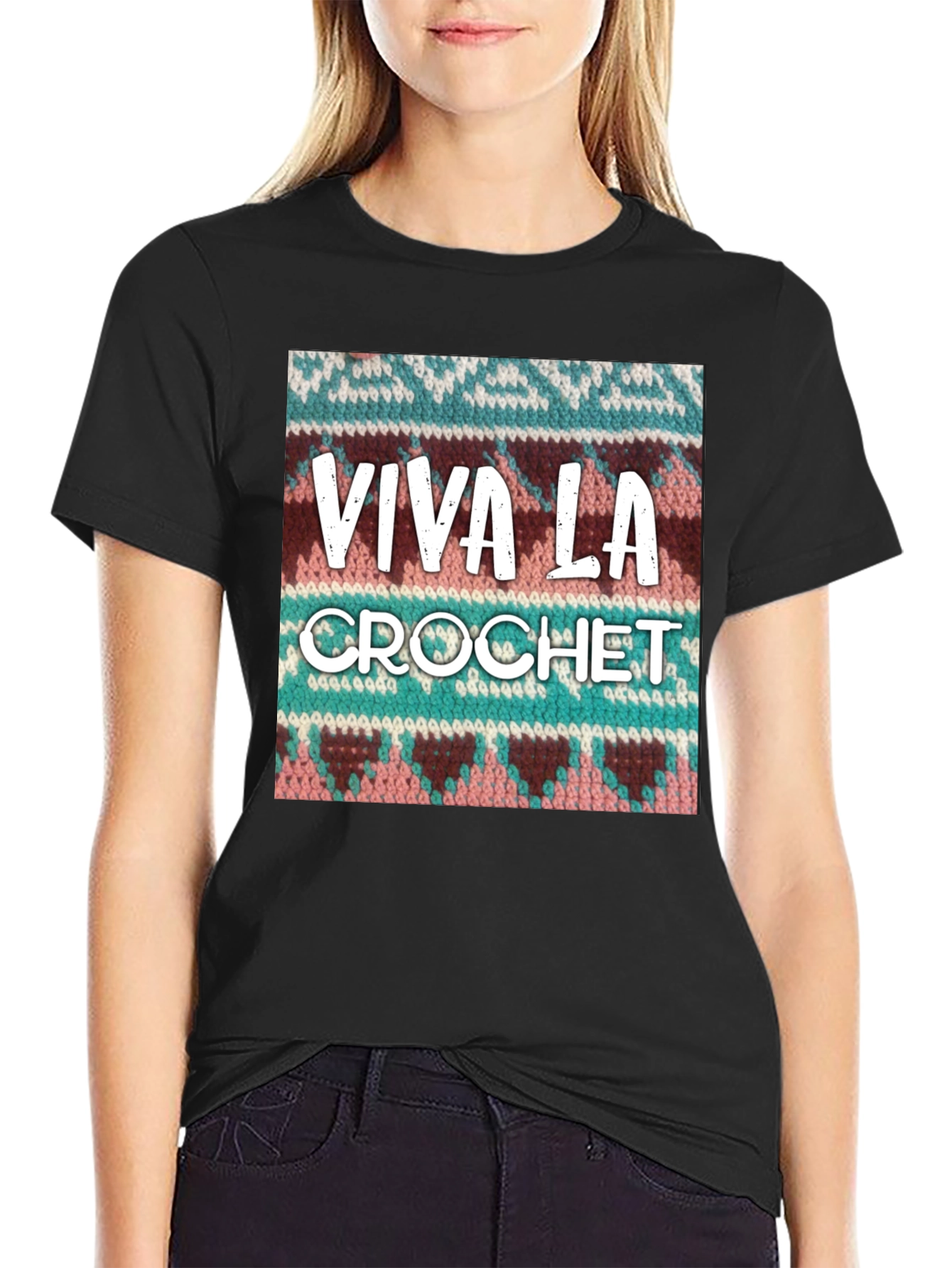 Viva La Crochet Graphic T-Shirt