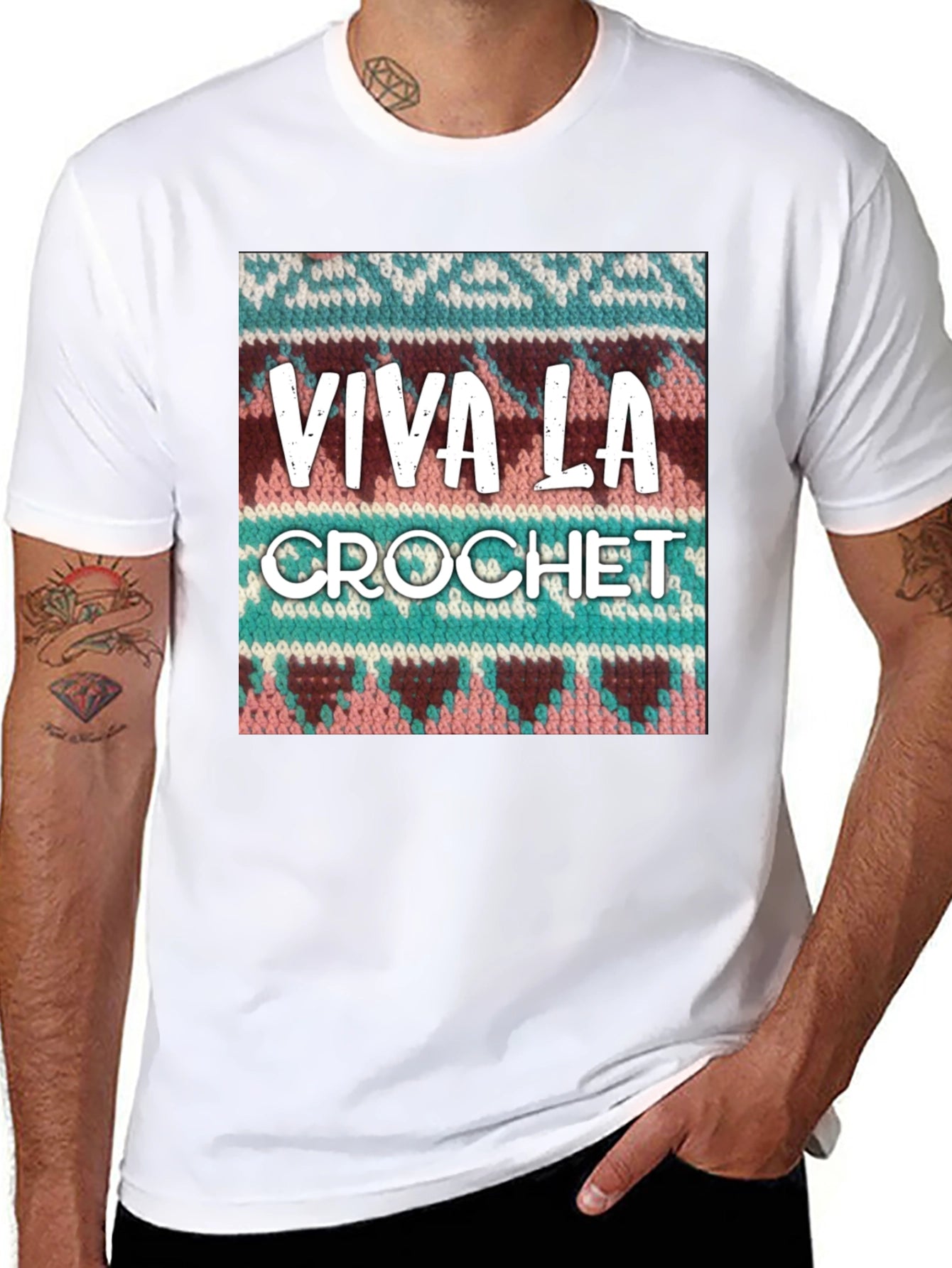 Viva La Crochet Graphic T-Shirt