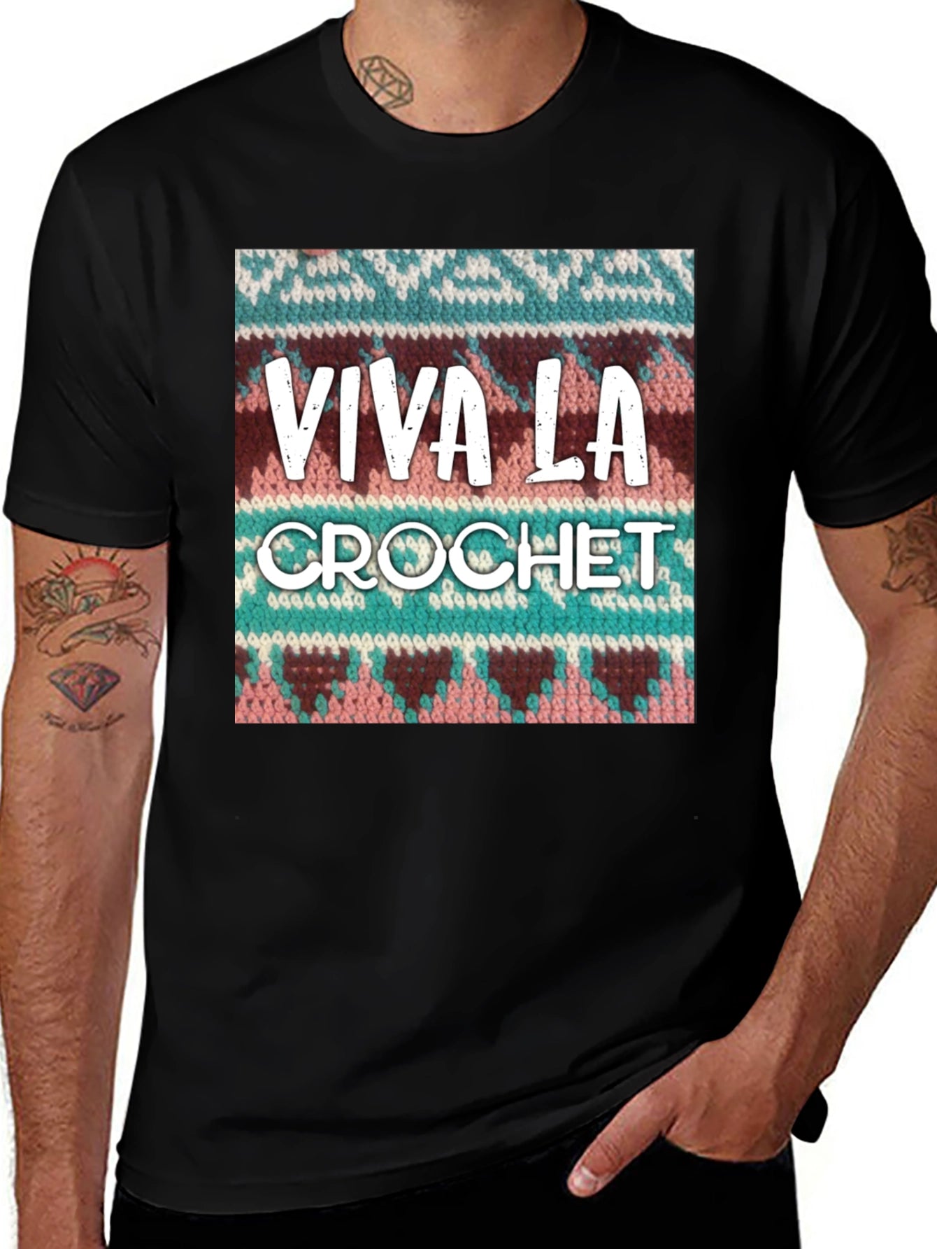Viva La Crochet Graphic T-Shirt