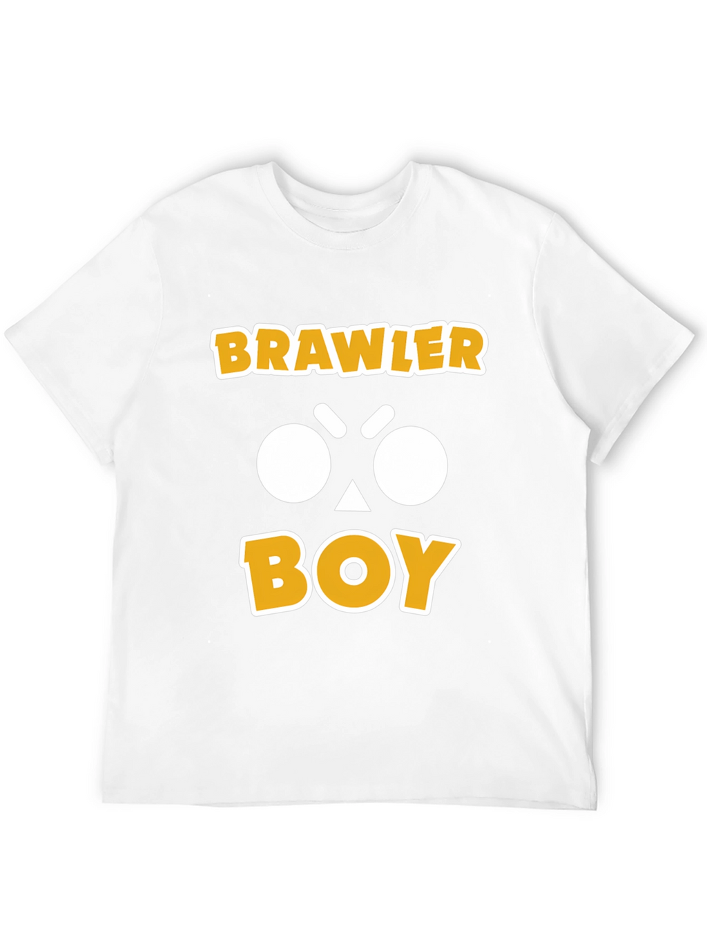 Brawler Boy Graphic Print T-Shirt - Black