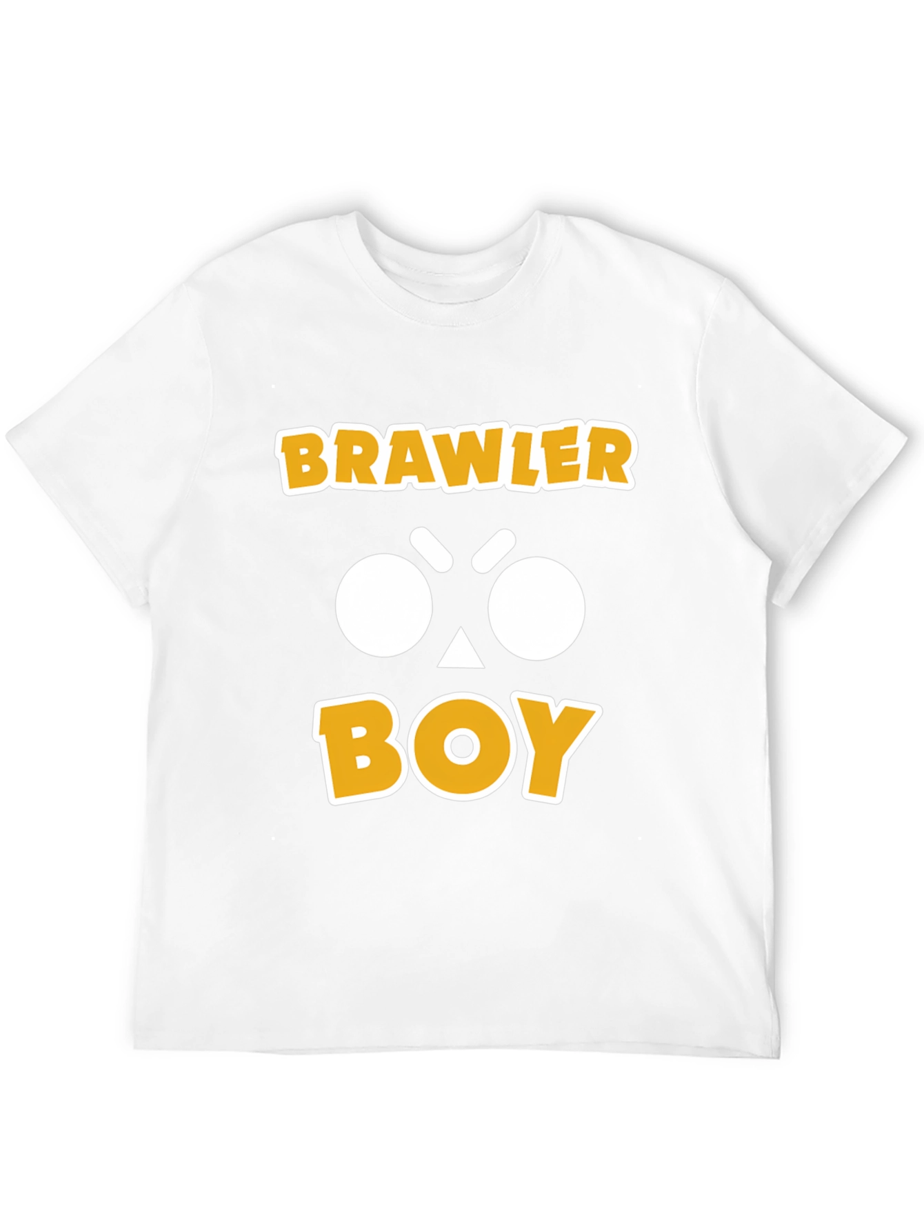 Brawler Boy Graphic Print T-Shirt - Black
