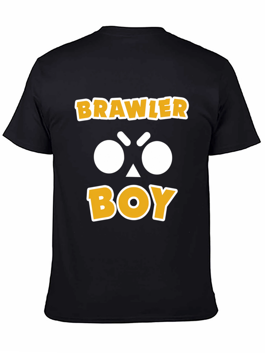 Brawler Boy Graphic Print T-Shirt - Black