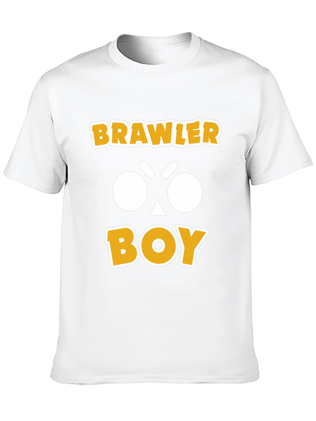 Brawler Boy Graphic Print T-Shirt - Black