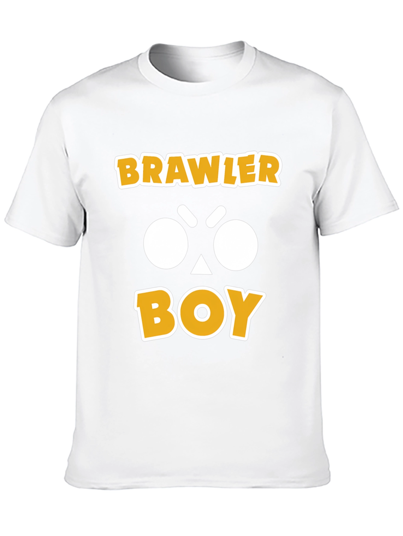 Brawler Boy Graphic Print T-Shirt - Black