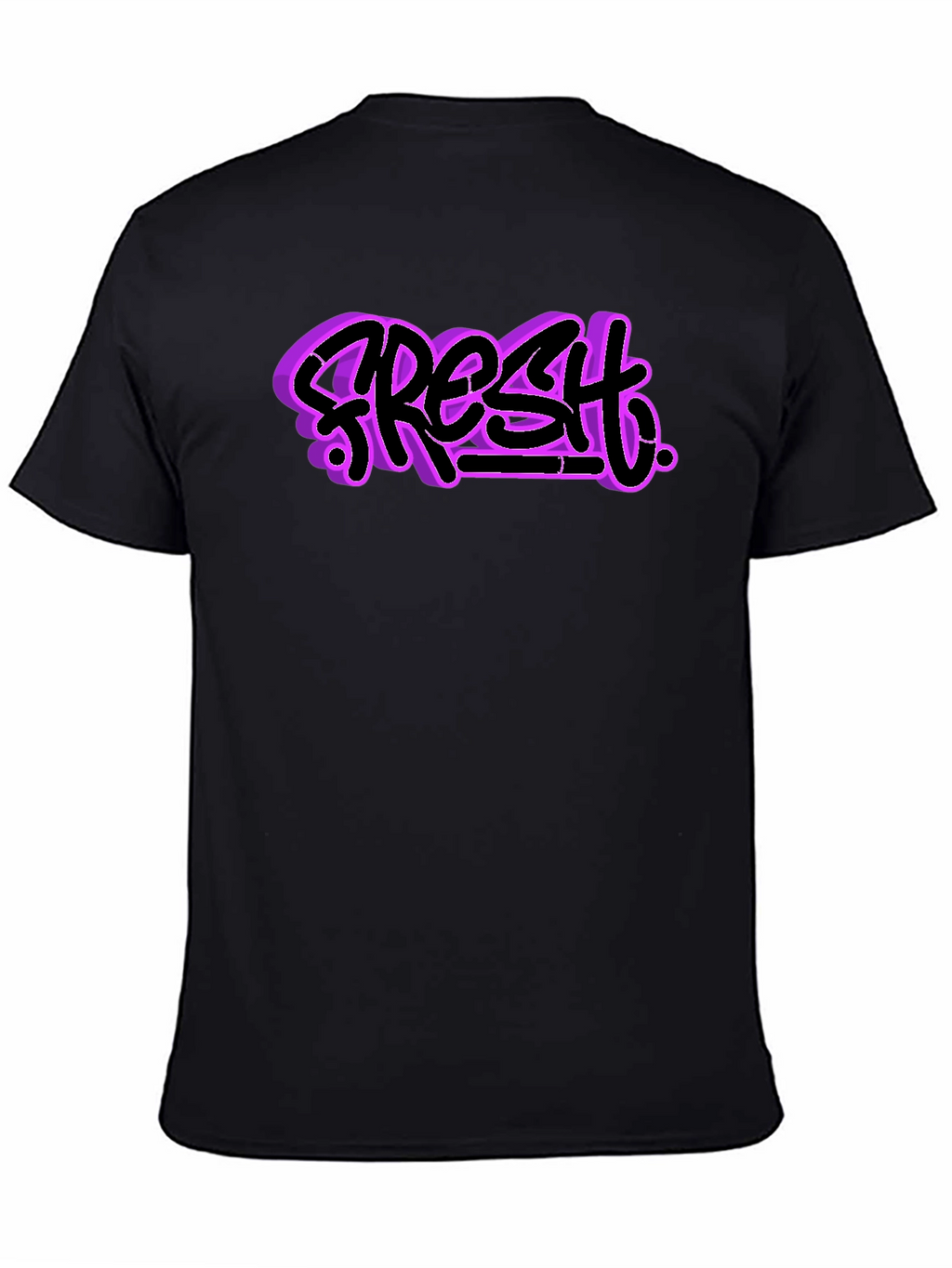 Fresh Graphic Tee - Black