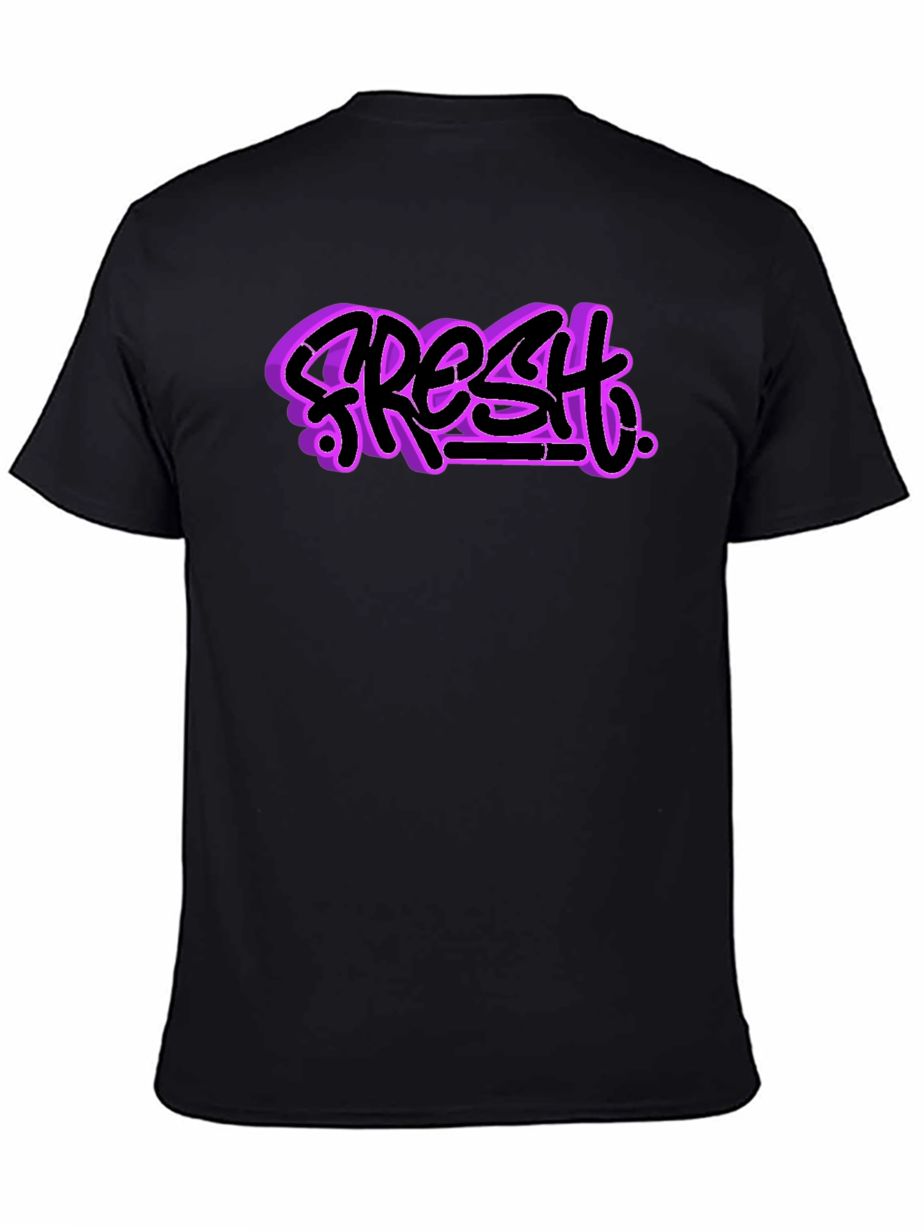 Fresh Graphic Tee - Black