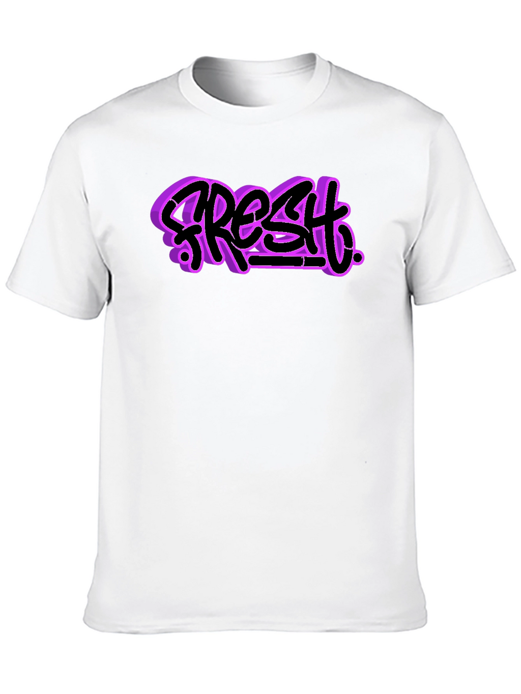 Fresh Graphic Tee - Black