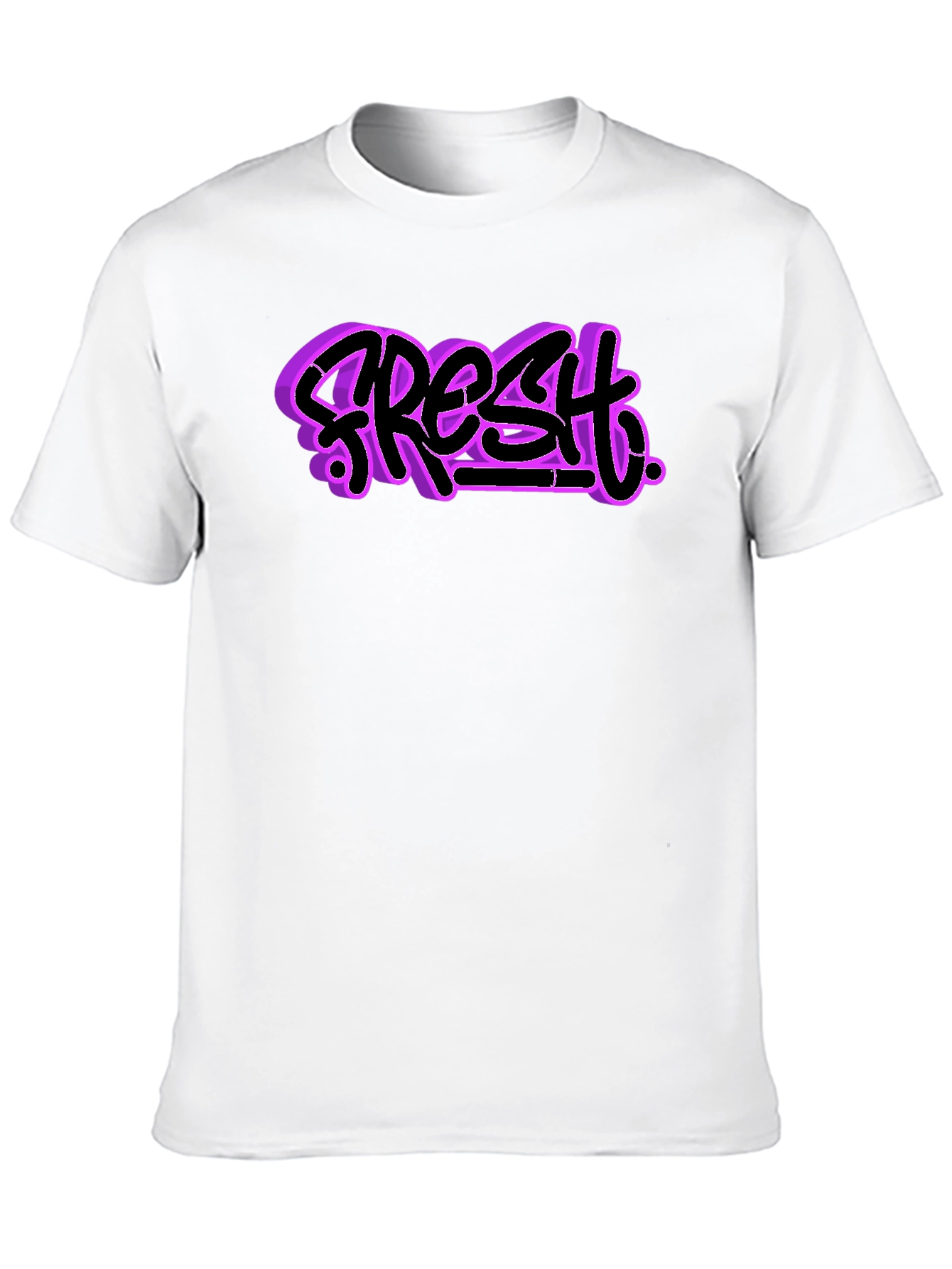 Fresh Graphic Tee - Black