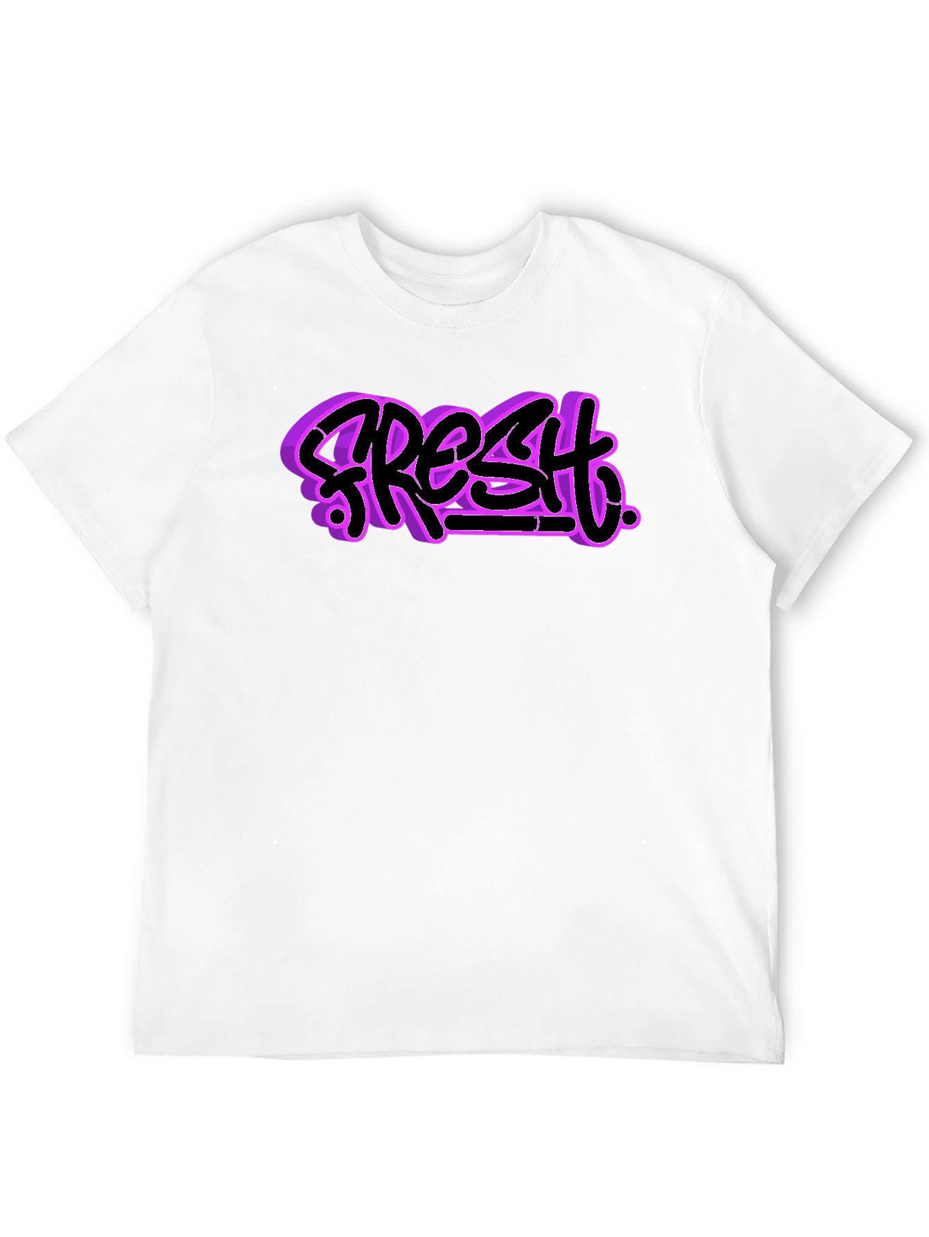 Fresh Graphic Tee - Black