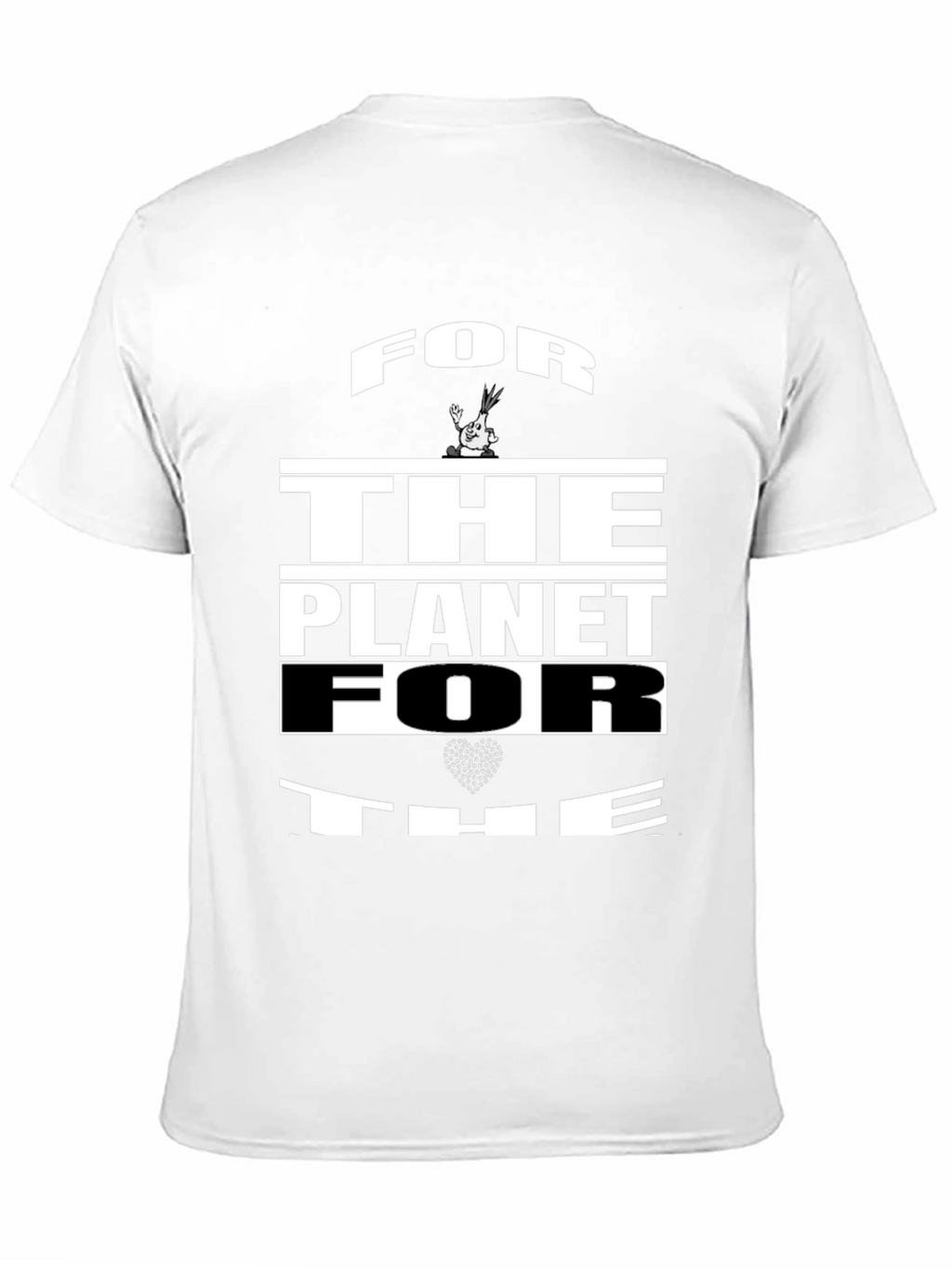 For The Planet Black Graphic Tee