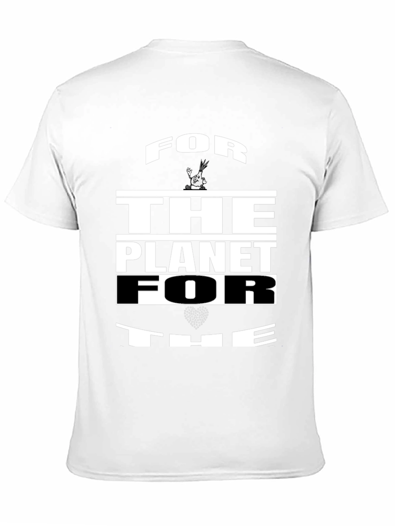 For The Planet Black Graphic Tee