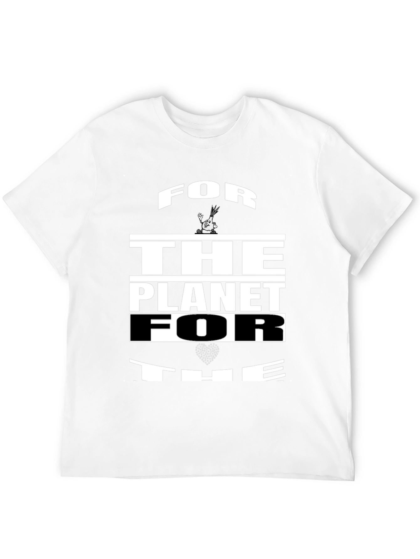 For The Planet Black Graphic Tee
