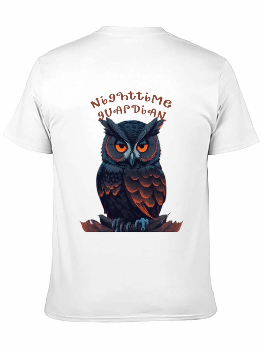 Nighttime Guardian Owl Graphic Tee