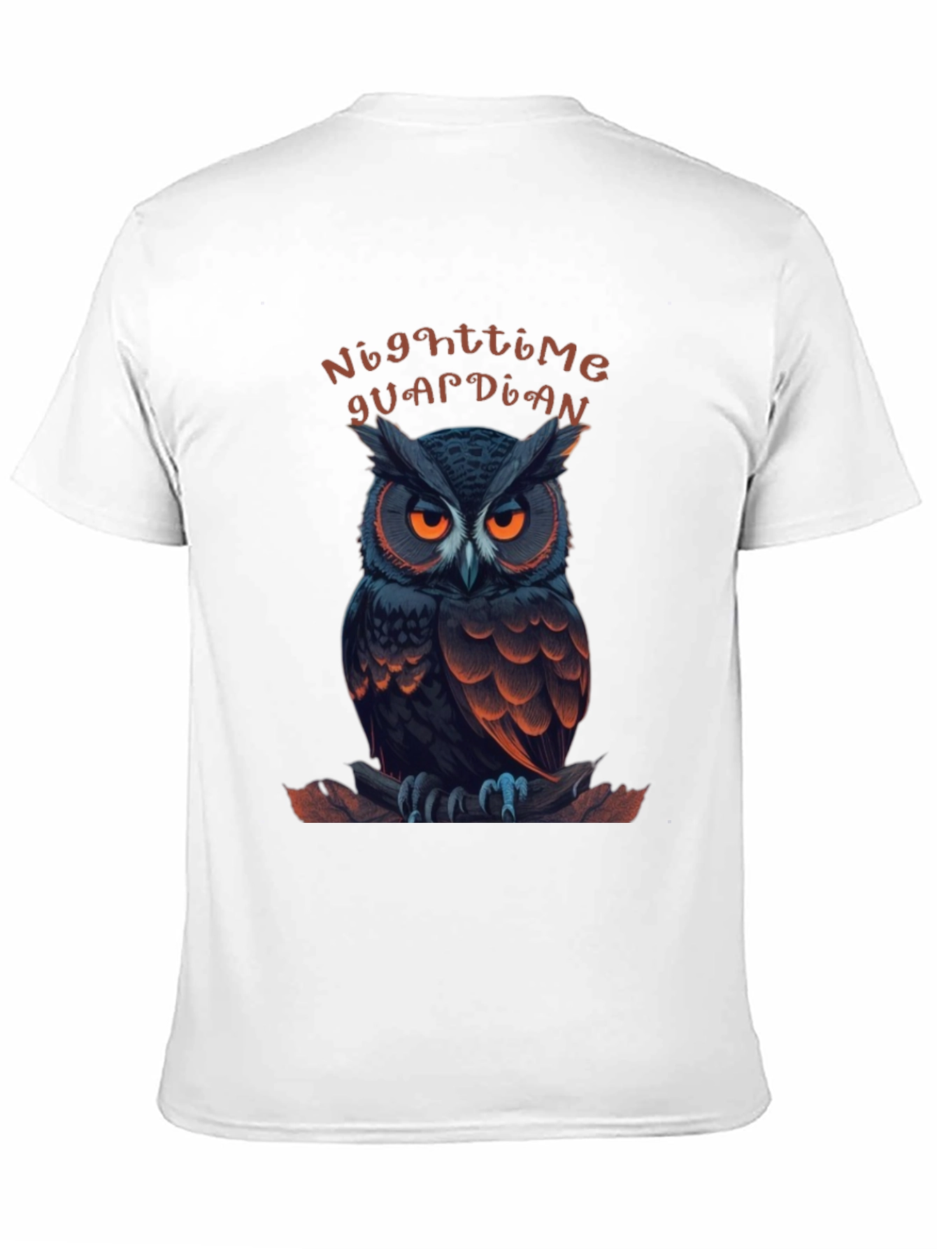 Nighttime Guardian Owl Graphic Tee