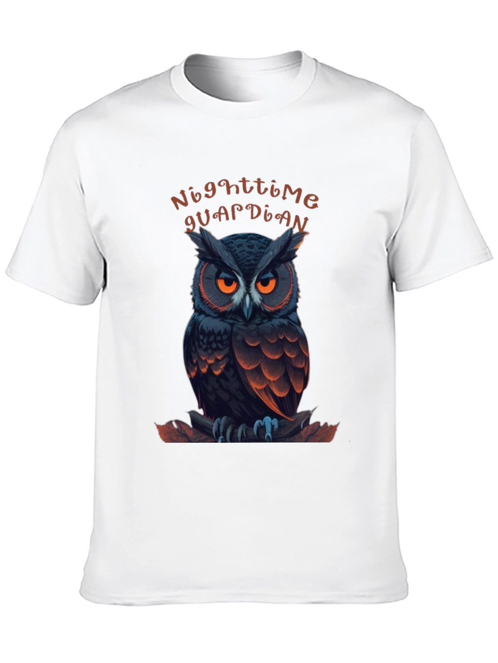 Nighttime Guardian Owl Graphic Tee
