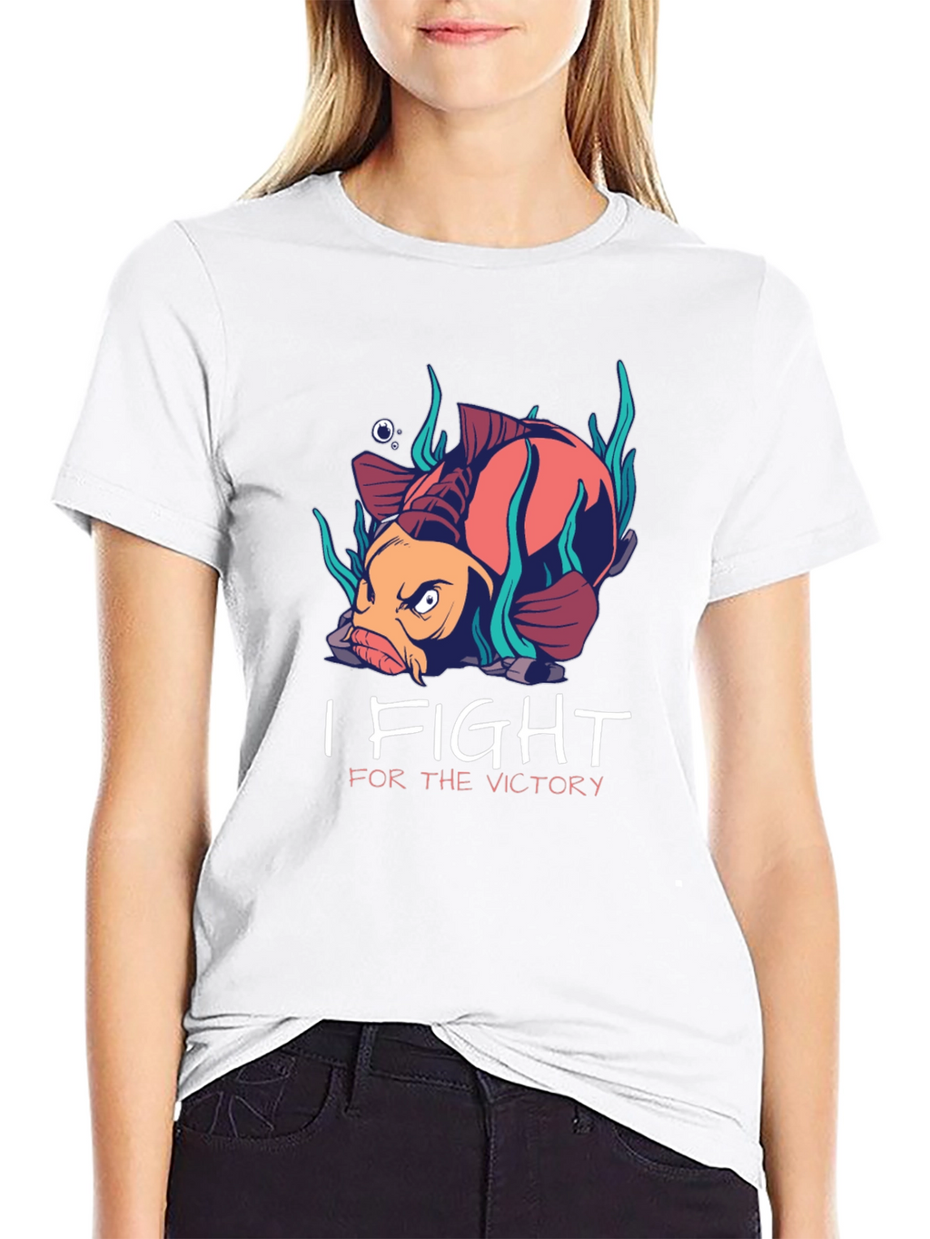 I Fight For The Victory Graphic Tee