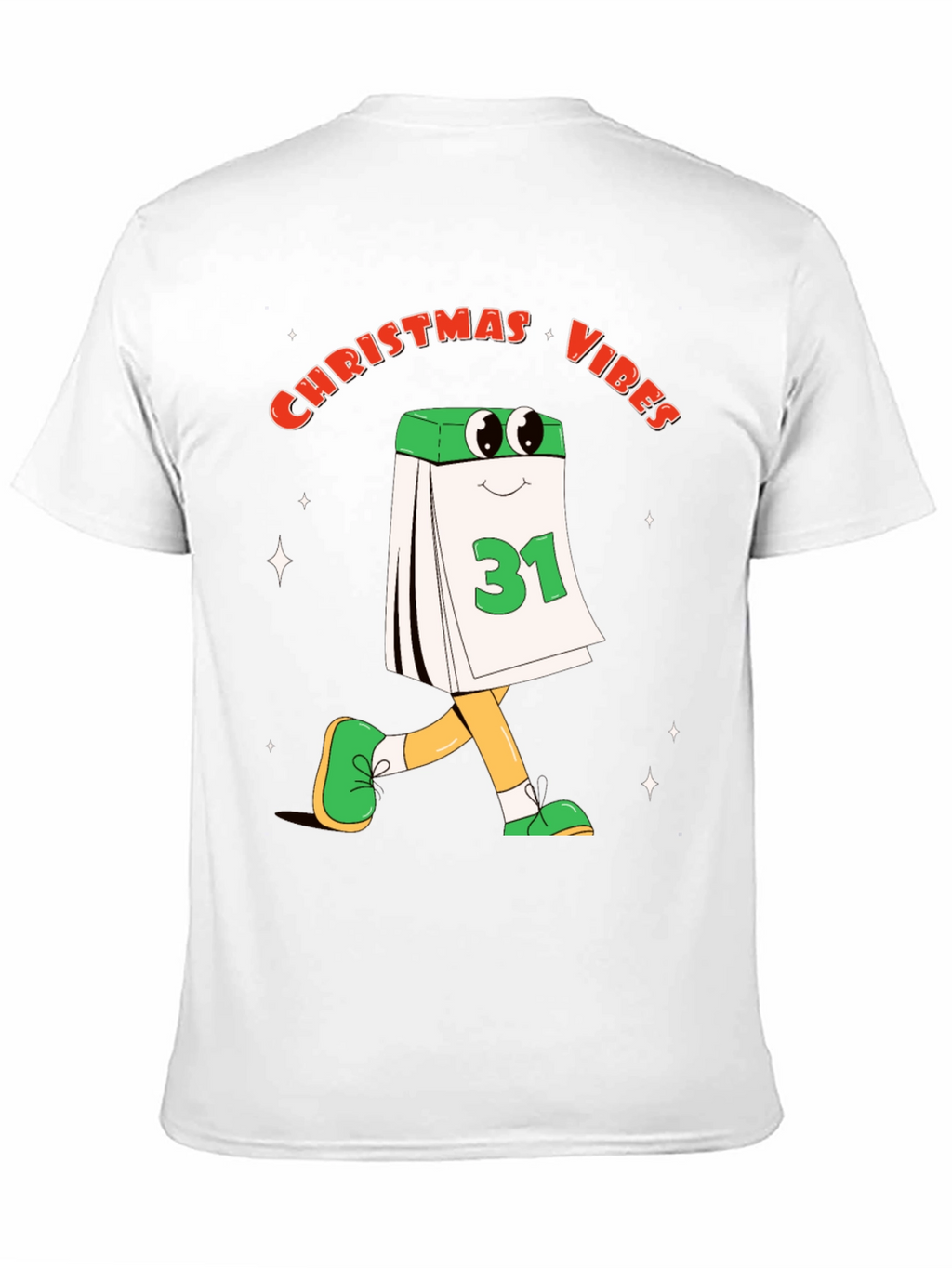 Christmas Vibes Calendar T-Shirt