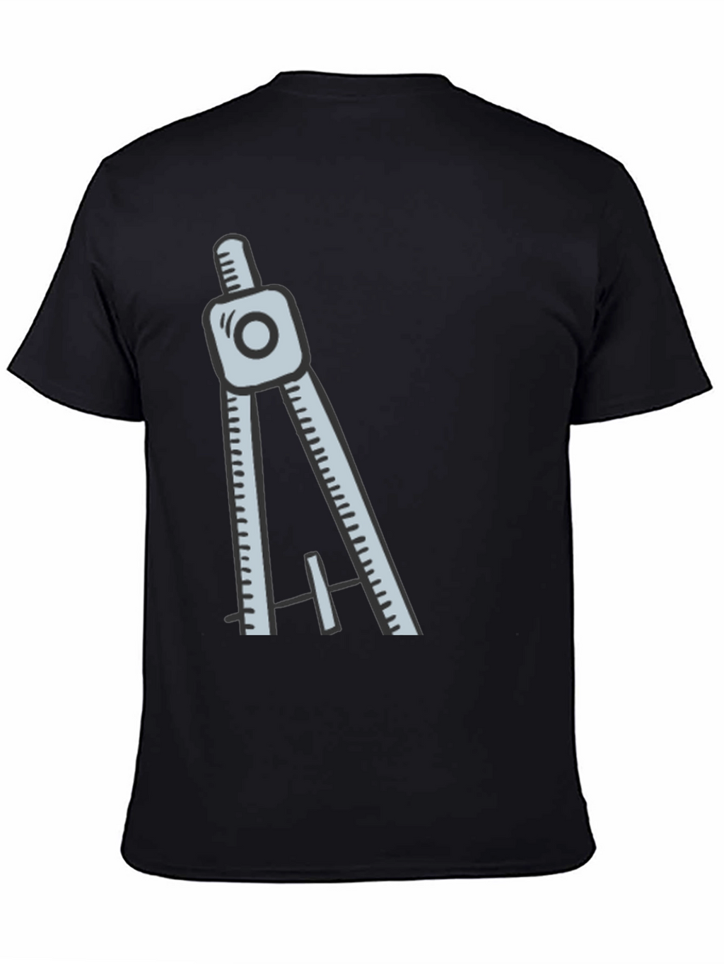 Architect Compass Graphic Tee - Cool Design T-Shirt