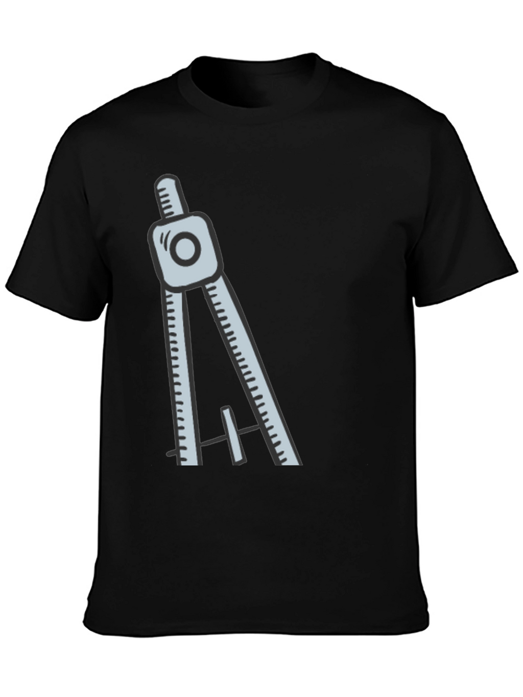 Architect Compass Graphic Tee - Cool Design T-Shirt