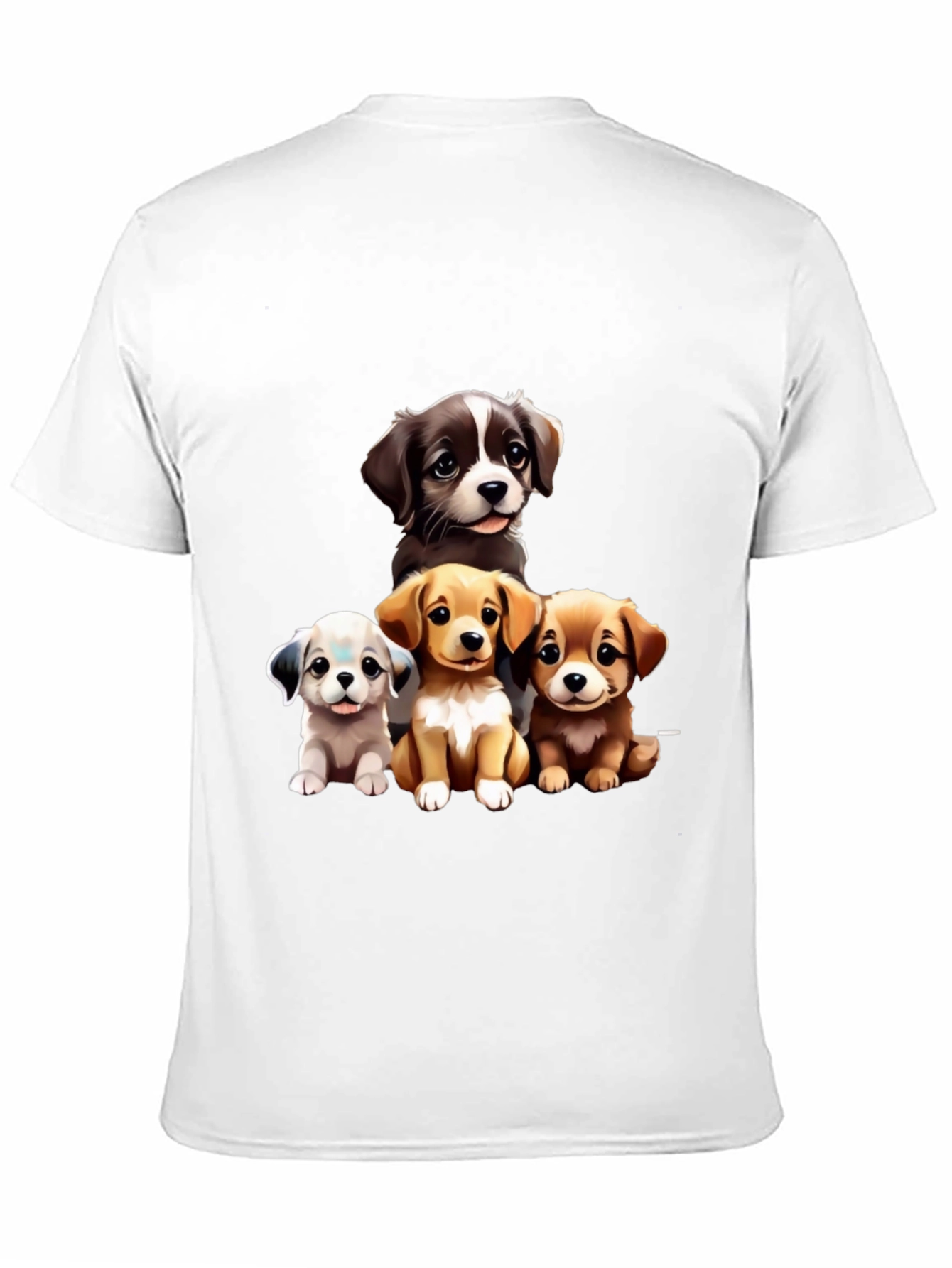Puppy Pals Graphic Tee - Cute Dog Lover Shirt