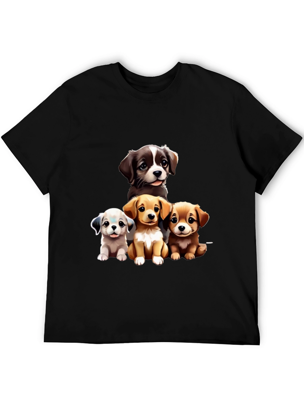 Puppy Pals Graphic Tee - Cute Dog Lover Shirt