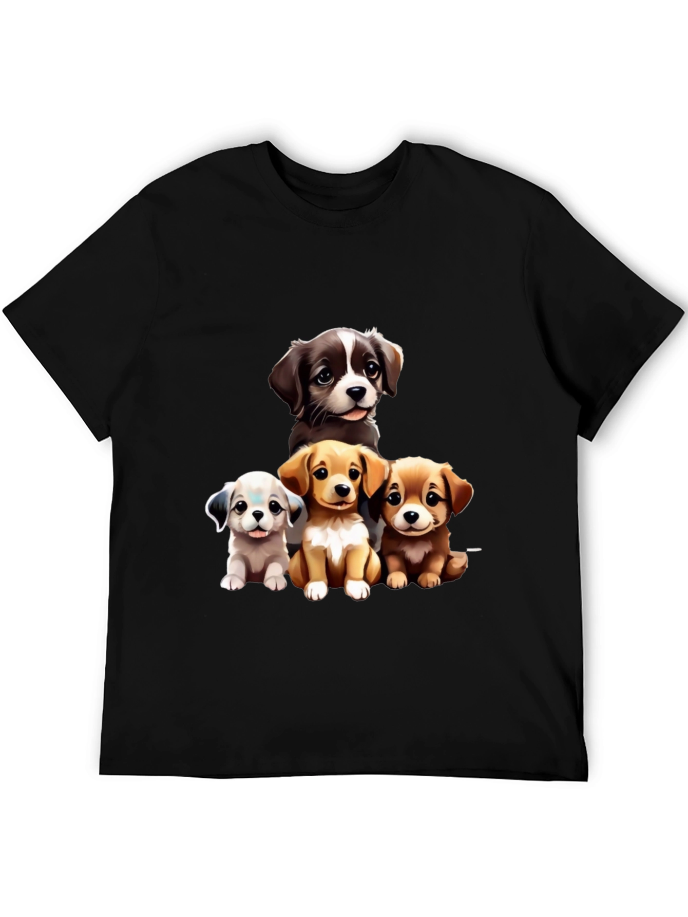 Puppy Pals Graphic Tee - Cute Dog Lover Shirt