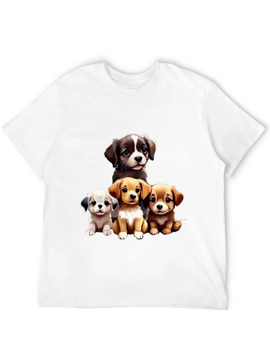 Puppy Pals Graphic Tee - Cute Dog Lover Shirt