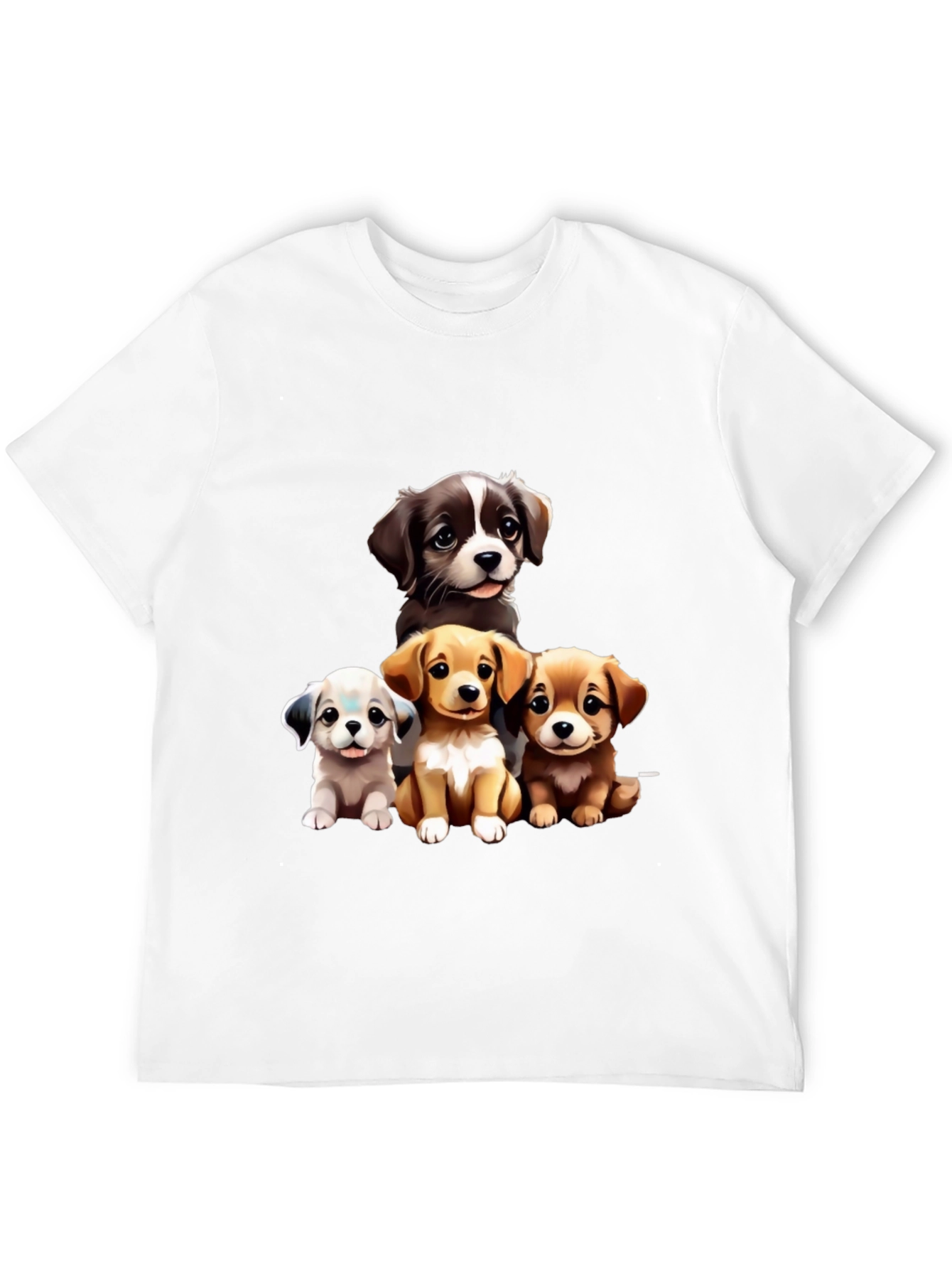 Puppy Pals Graphic Tee - Cute Dog Lover Shirt