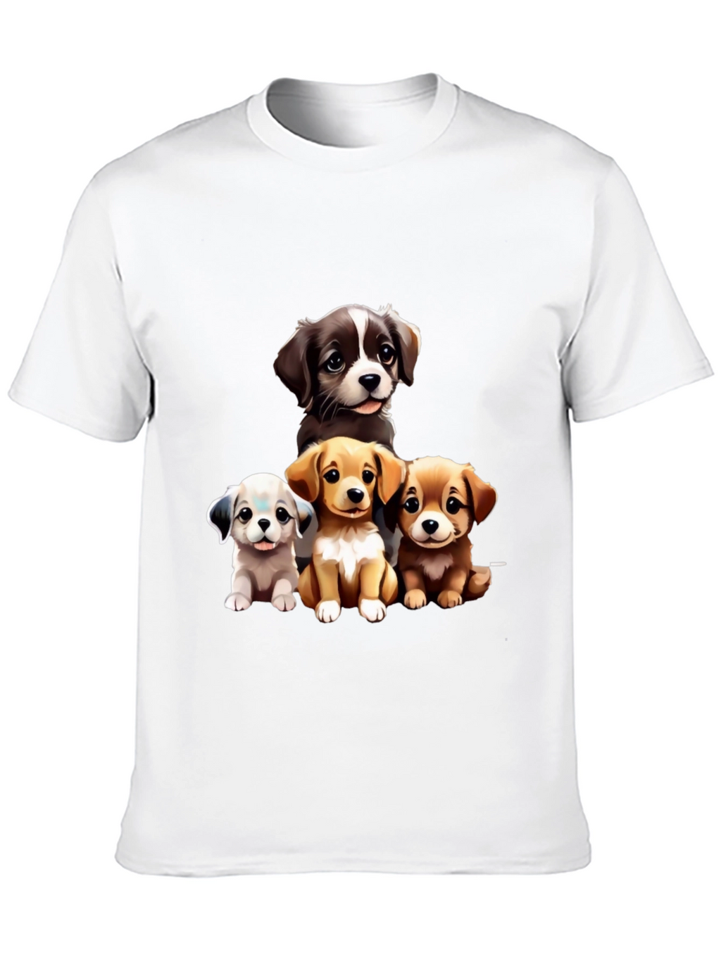 Puppy Pals Graphic Tee - Cute Dog Lover Shirt