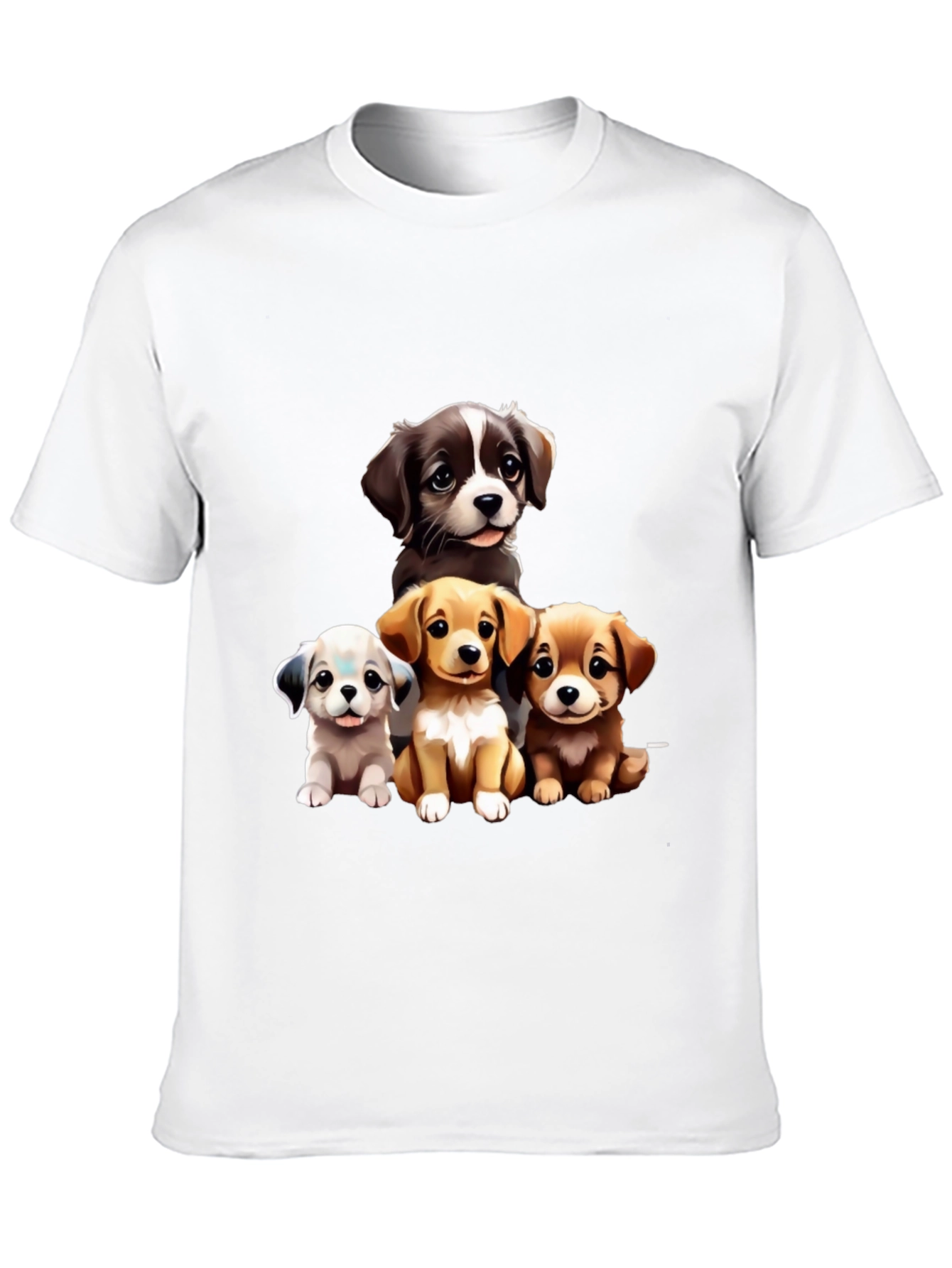 Puppy Pals Graphic Tee - Cute Dog Lover Shirt