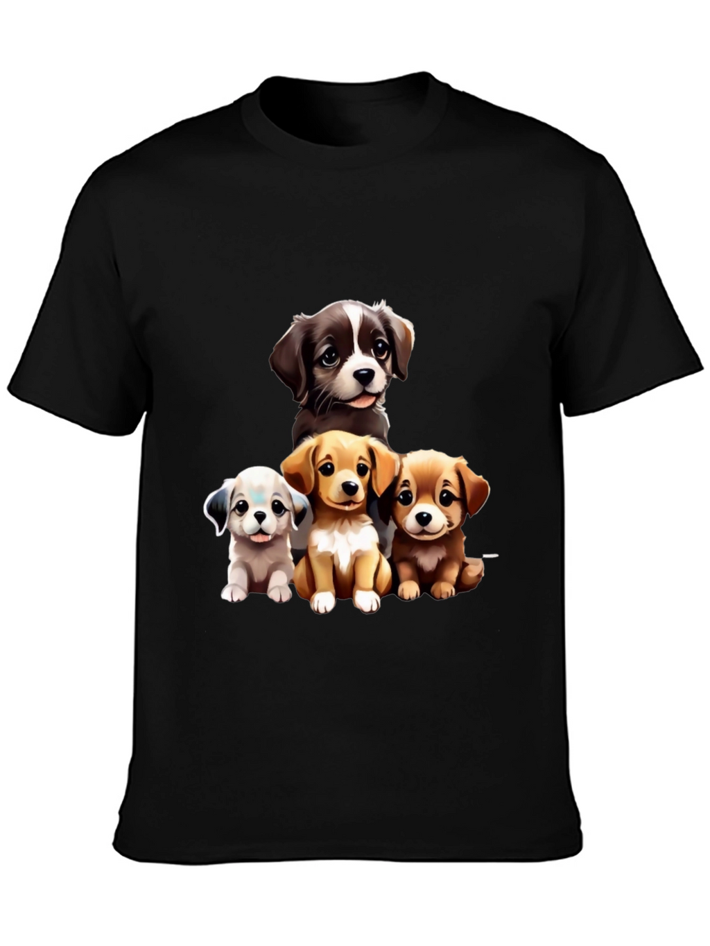 Puppy Pals Graphic Tee - Cute Dog Lover Shirt